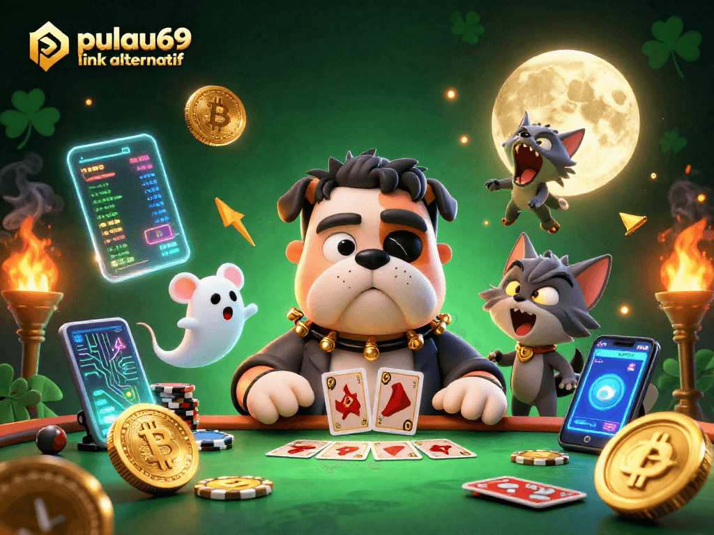 Experience thrilling gameplay at the pulau69 link alternatif casino, featuring vibrant characters and rich visuals.