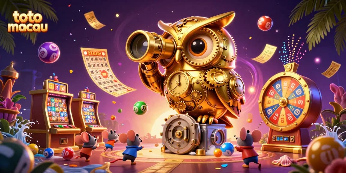Engage with toto macau in a vibrant casino scene featuring unique characters and dynamic game elements.