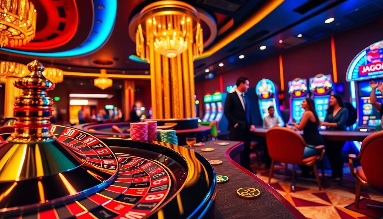 Experience thrilling games at jagoan86 with professional tables and exciting slot machines.