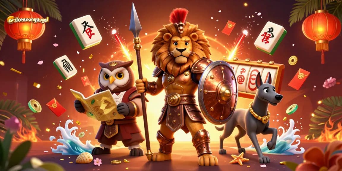 Experience thrilling gaming with aksescongtogel featuring dynamic characters and vibrant casino elements.