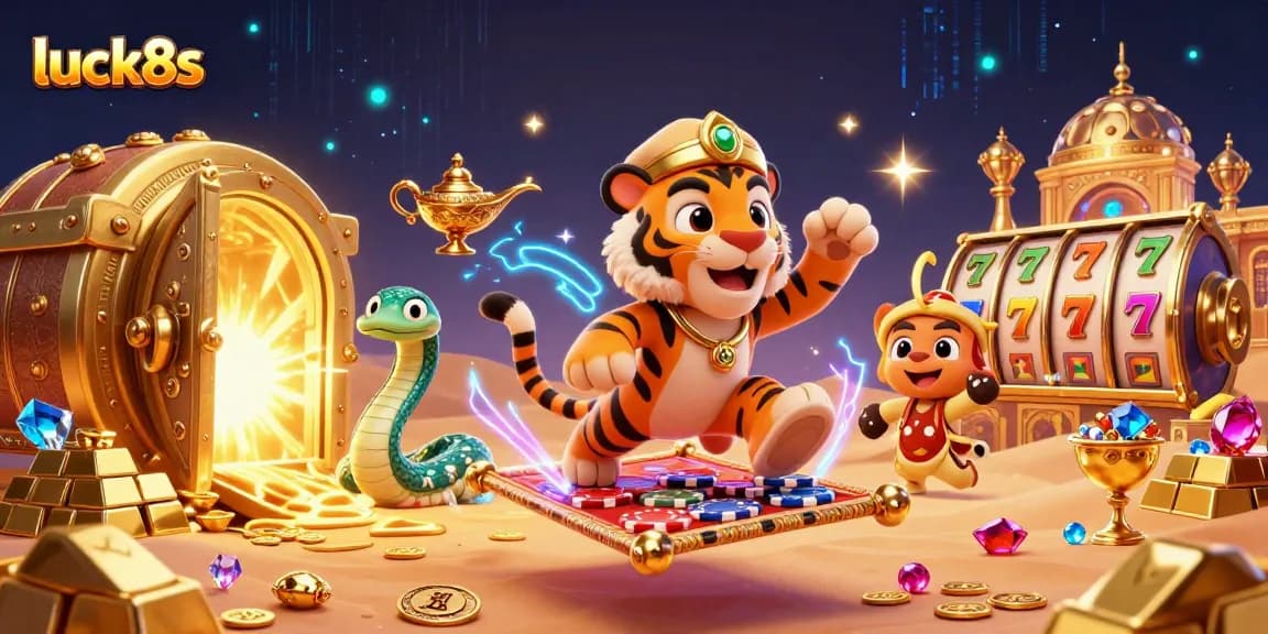 Engage in thrilling adventures with luck8s as you spin slot reels and uncover treasures!