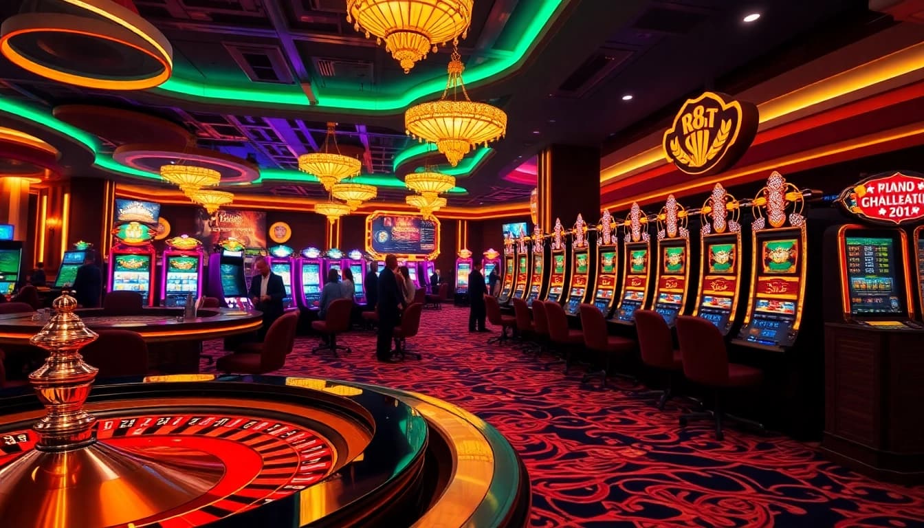 rút tiền s8 tips displayed on a modern digital gambling interface amidst a lively casino atmosphere.