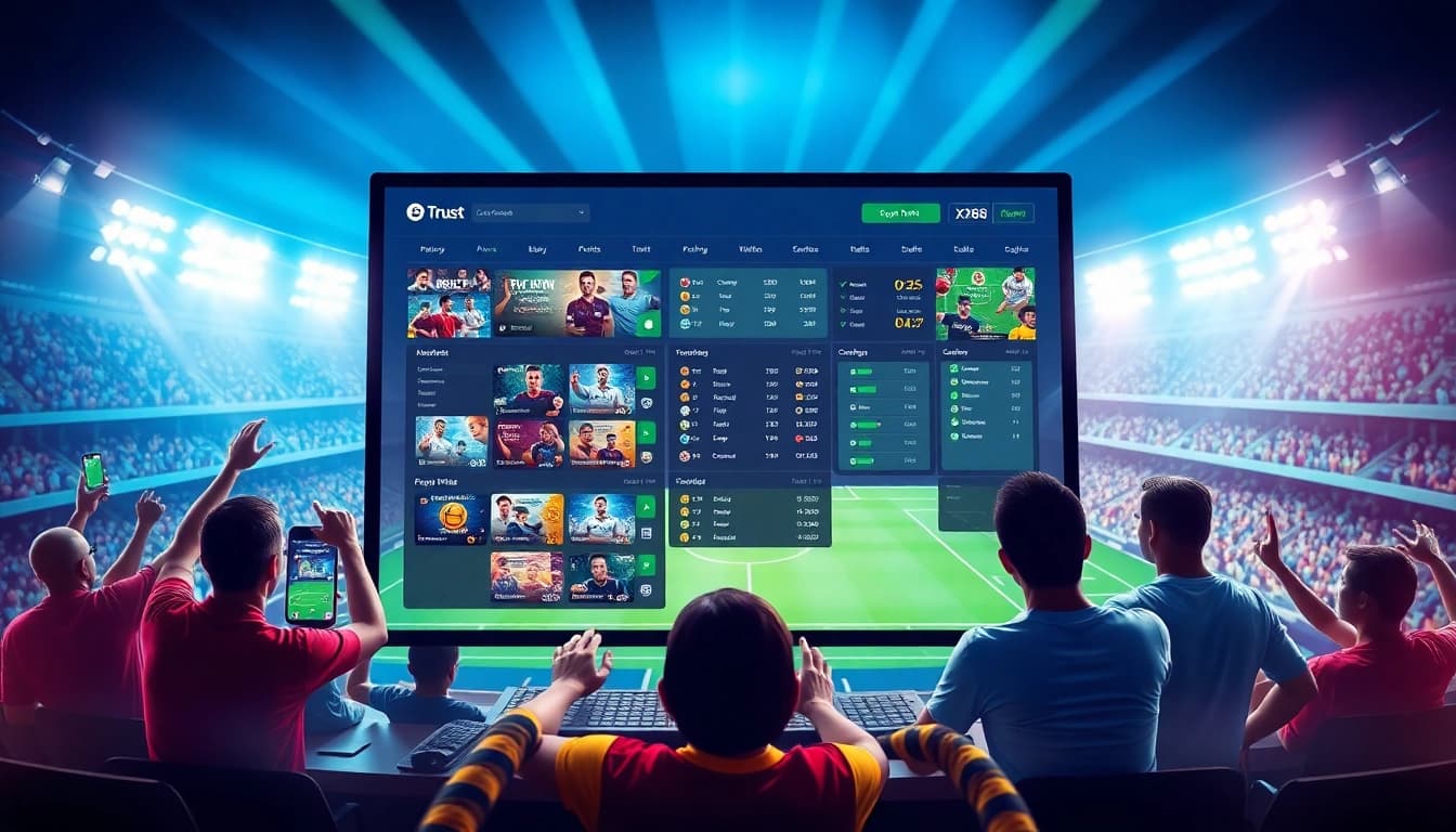 Exciting online betting scene at https://xx88.lol/ showcasing sports events and user interaction.