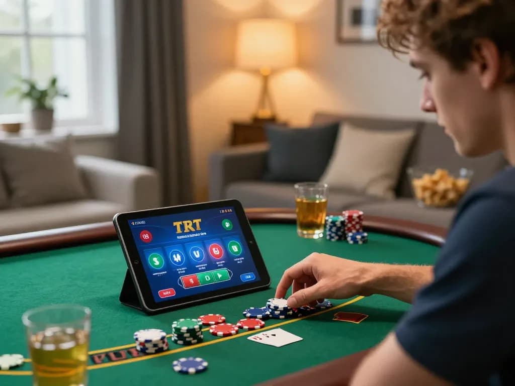 Play live dealer blackjack online with mpoid, enjoying strategic betting in a cozy setting