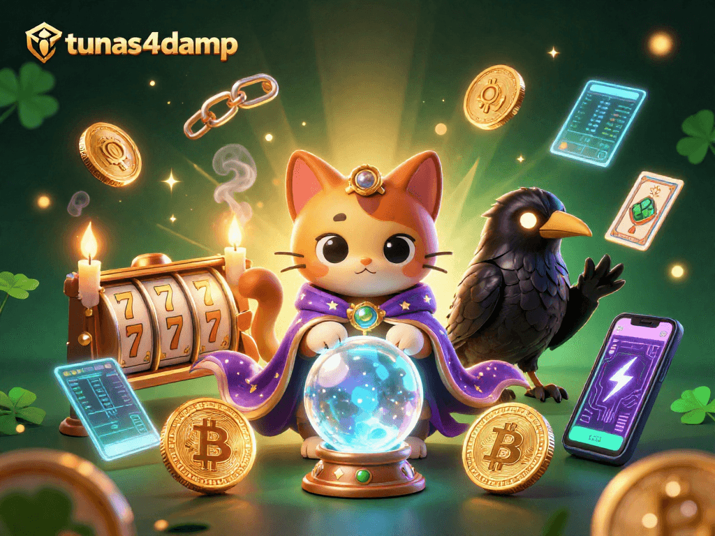 Spin the reels and claim your fortune on tunas4damp, featuring mystical characters and dynamic gaming elements.