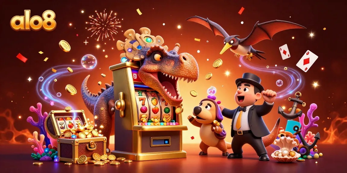 Experience the thrill of winning at alo8 with dynamic jackpot action and vibrant casino elements.