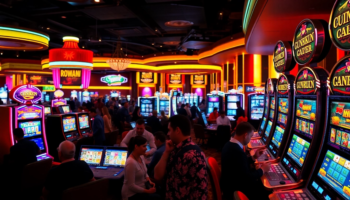 NEKOTOTO menawarkan pengalaman kasino yang mengesankan dengan mesin slot dan suasana meriah.