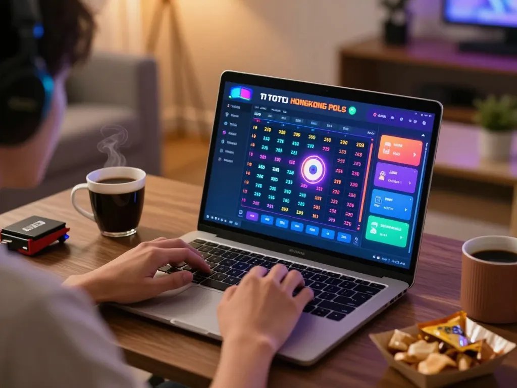 Engaging in a live Toto Hongkong Pools game on peri11 platform with vibrant betting interface.