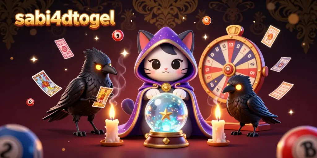 Mengoptimalkan permainan togel di sabi4dtogel dengan cara menarik bola lotere di tengah gambaran yang magis dan stylish.