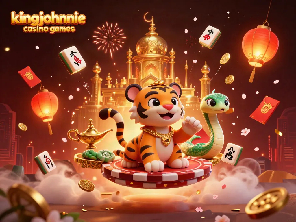 Experience the excitement of kingjohnnie casino games with vibrant 3D characters and dynamic game elements.