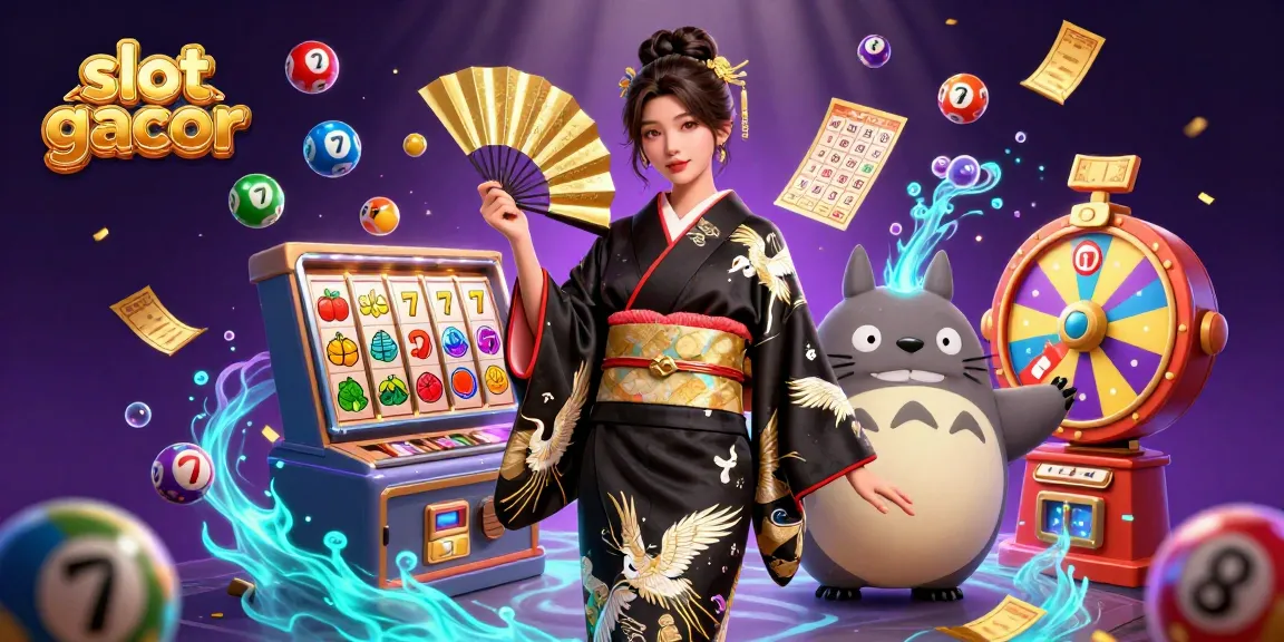 Engage with slot gacor gameplay featuring dynamic elements like colorful symbols and jackpot reels.