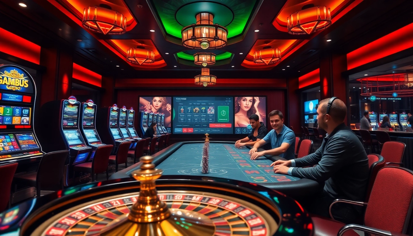 Experience thrilling gameplay at viral4d's luxurious casino, featuring exciting slot machines and poker tables.