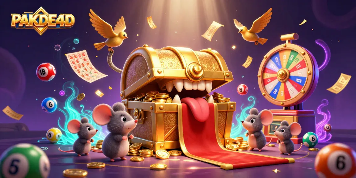 Engage with PAKDE4D's thrilling lottery experience featuring animated lottery balls and a dazzling prize wheel.