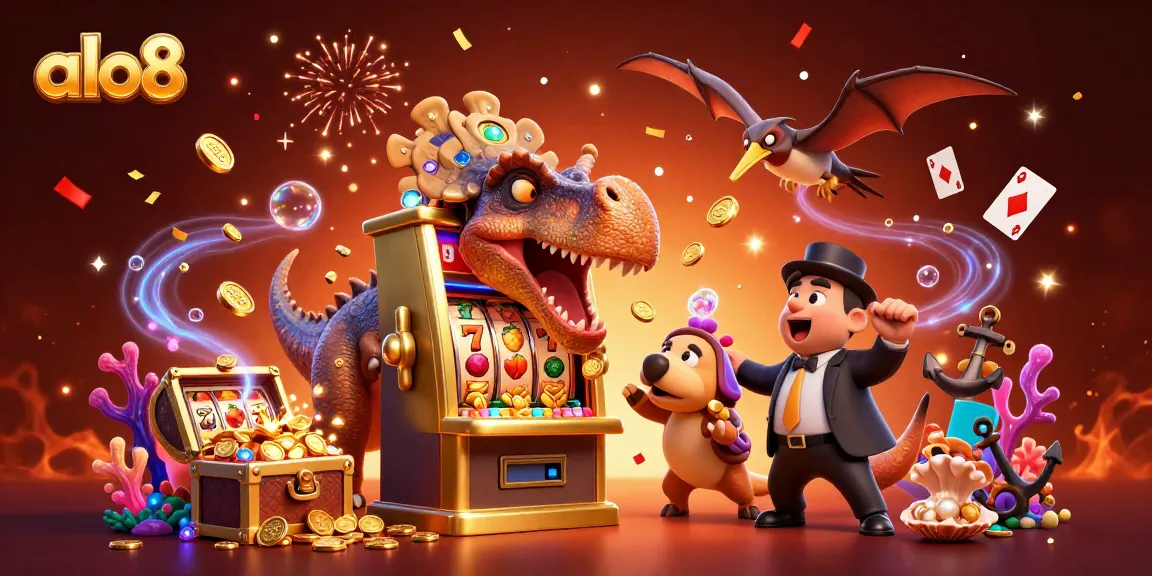 Experience the thrill of winning at alo8 with dynamic jackpot action and vibrant casino elements.