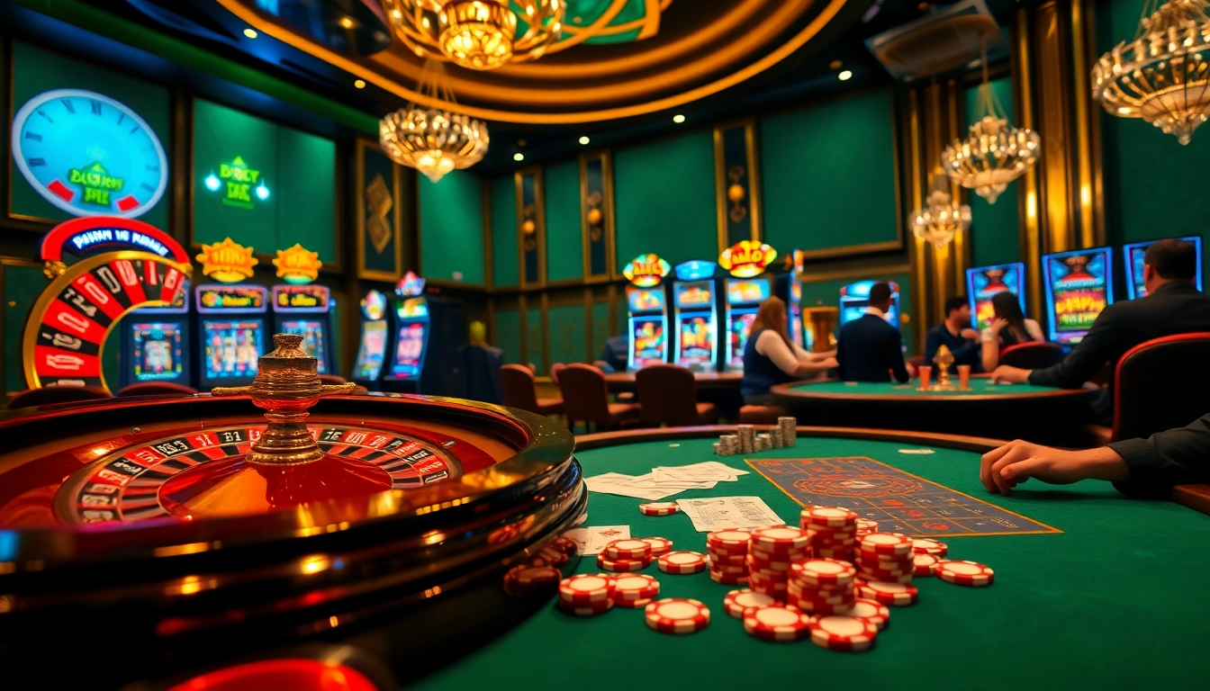 Rasakan pengalaman bermain yang mendebarkan di kasino Datukwin dengan meja-meja penuh warna dan slot yang menggairahkan.
