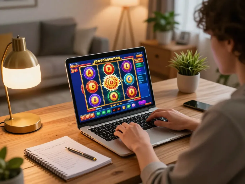Experience the excitement of playing slots on OKESLOT from the comfort of home