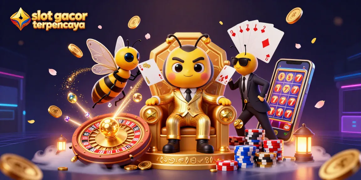 Menangkan permainan di slot gacor terpercaya dengan karakter 3D bertema kasino yang kaya visual.