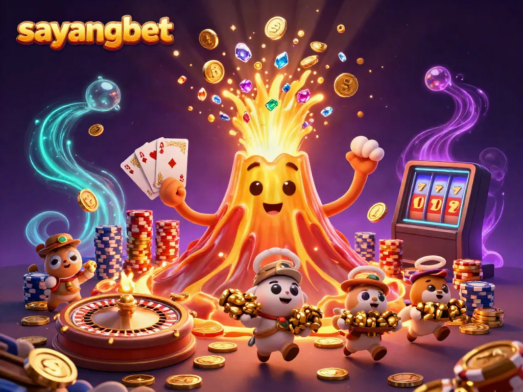 Experience endless fun and winning opportunities at Sayangbet with lively casino elements!