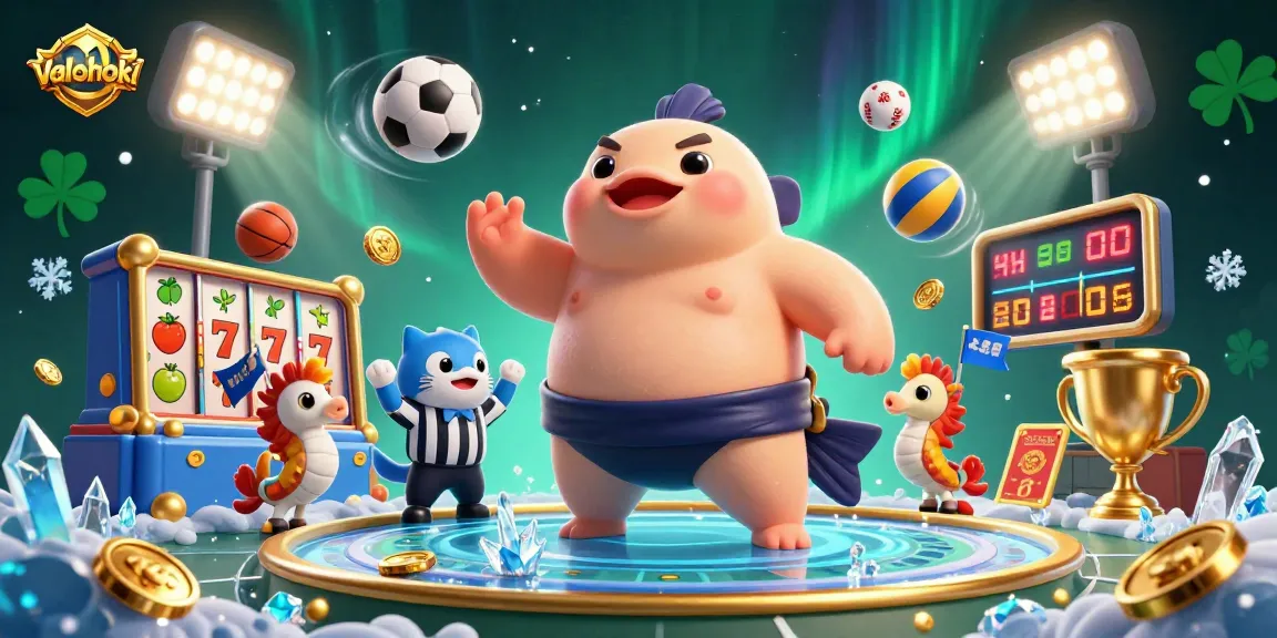 Experience thrilling gameplay at valohoki with vibrant fugu characters and dynamic slot reels.