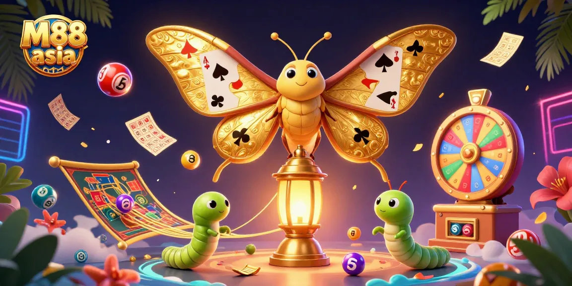 Experience thrilling gameplay at M88 asia with vibrant casino elements and dynamic visuals.