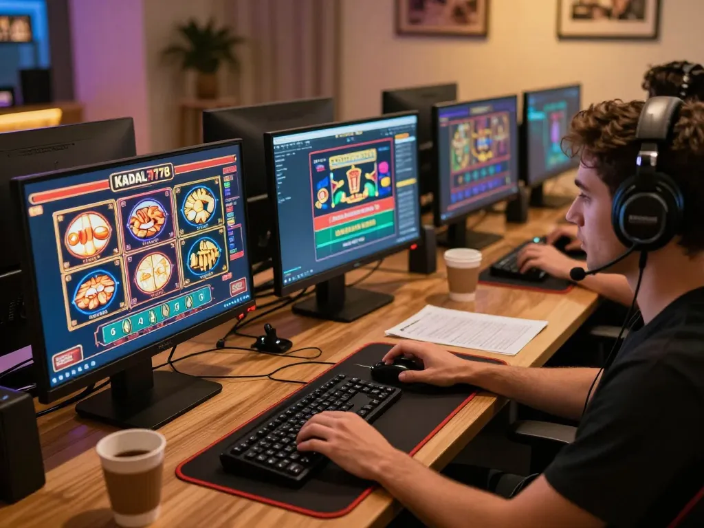 KADAL778 online gaming session with vibrant games and a cozy atmosphere for responsible gambling
