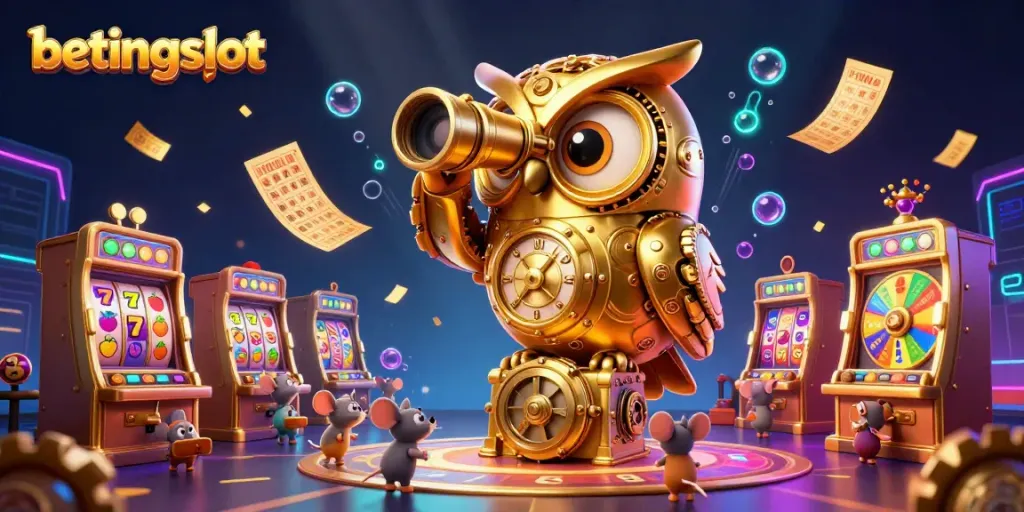Slot dan bingo yang menarik di betingslot dengan karakter menarik.
