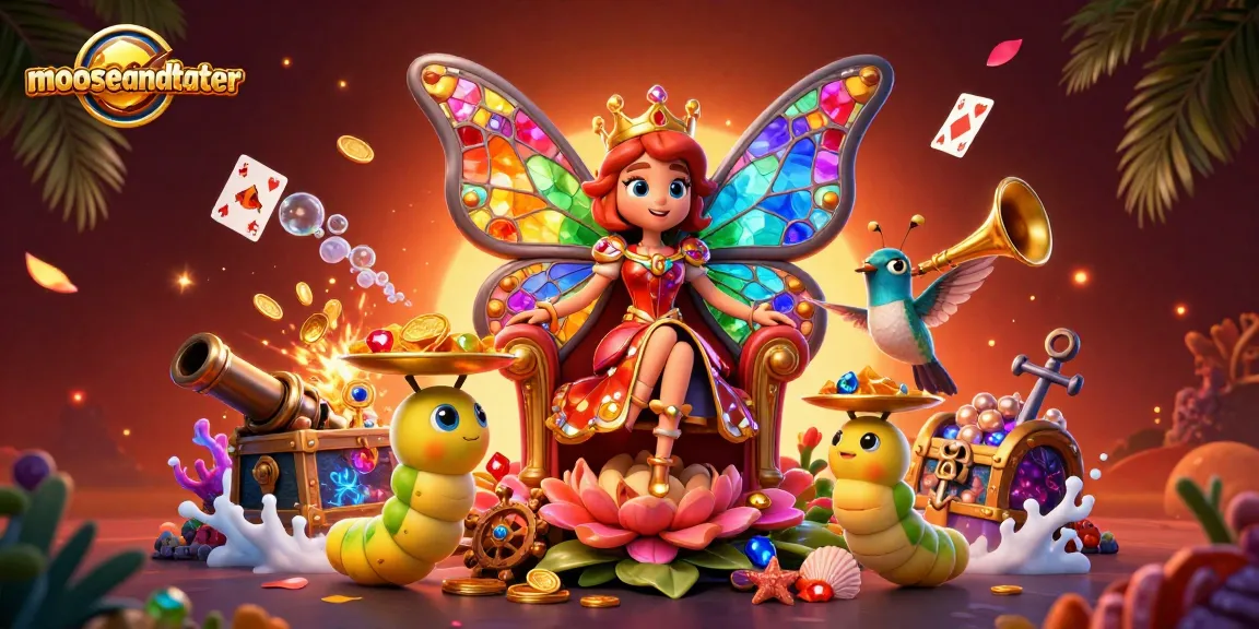 Join the thrilling casino world with mooseandtater's vibrant 3D illustration capturing the excitement of roulette.