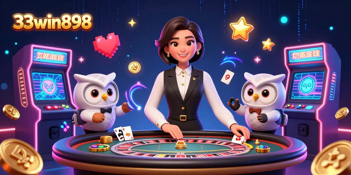 Experience thrilling gaming at 33win898 with our lively dealers and vibrant casino elements.