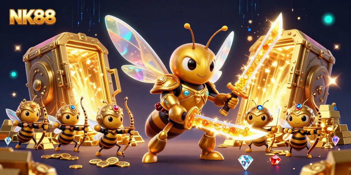 Engage with NK88's thrilling adventures through a vibrant casino realm filled with treasures and excitement.