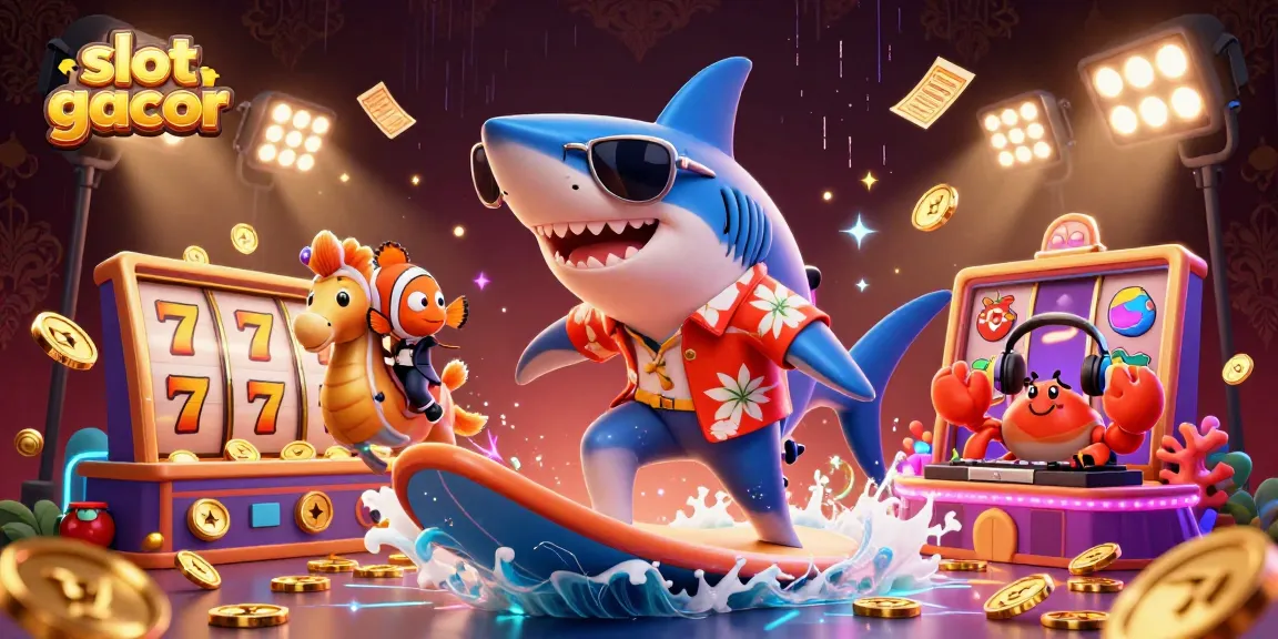 Experience thrilling gameplay with slot gacor, featuring vibrant characters and dynamic casino elements.