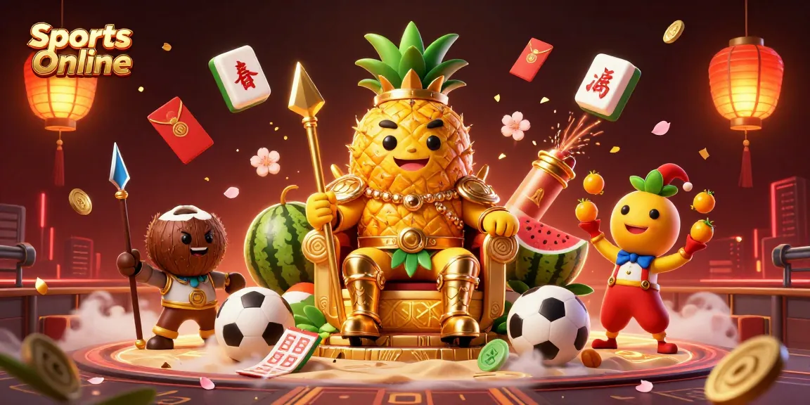 Experience immersive Sports Online action with a vibrant 3D casino scene featuring engaging characters and dynamic game elements.
