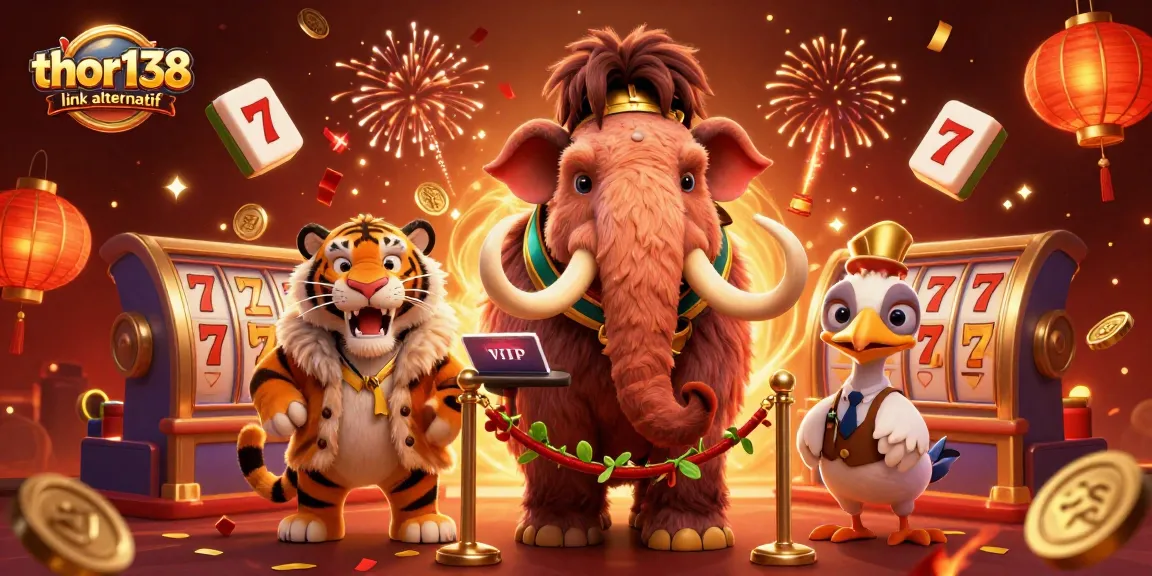 Menangkan permainan di thor138 link alternatif dengan bouncer kasino mammoth dan hijau keberuntungan