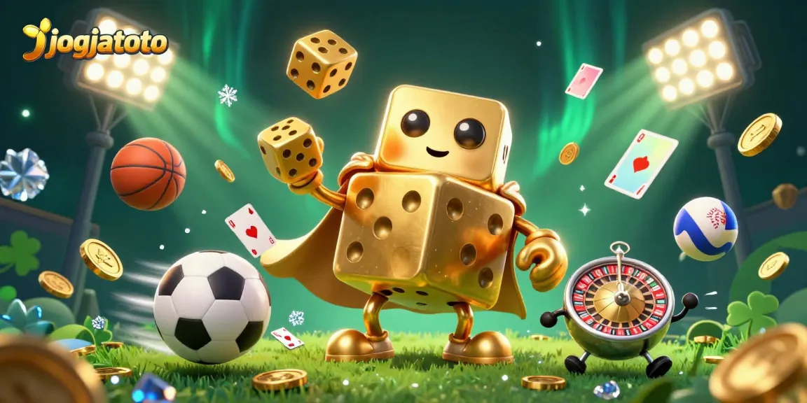Engage in thrilling gameplay at jogjatoto with exciting golden dice and lively sports elements.