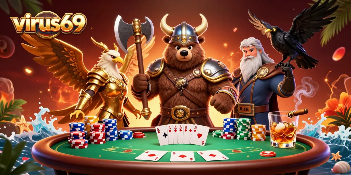 Play thrilling poker games at virus69 with exciting characters and dynamic elements!