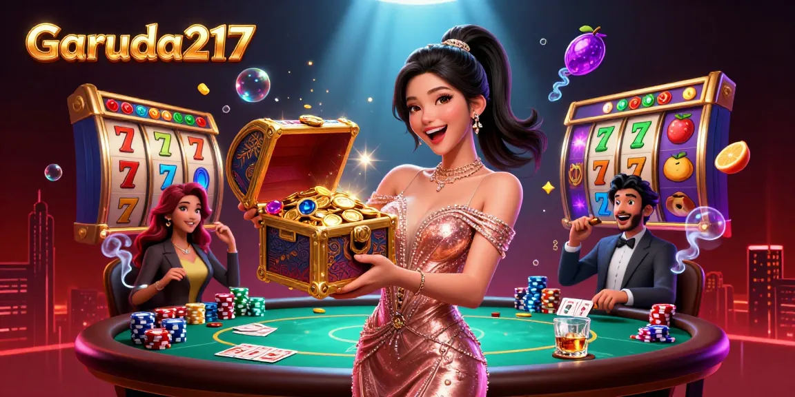 Players enjoy thrilling digital slots at Garuda217, featuring vibrant visuals and exciting treasure hunts.