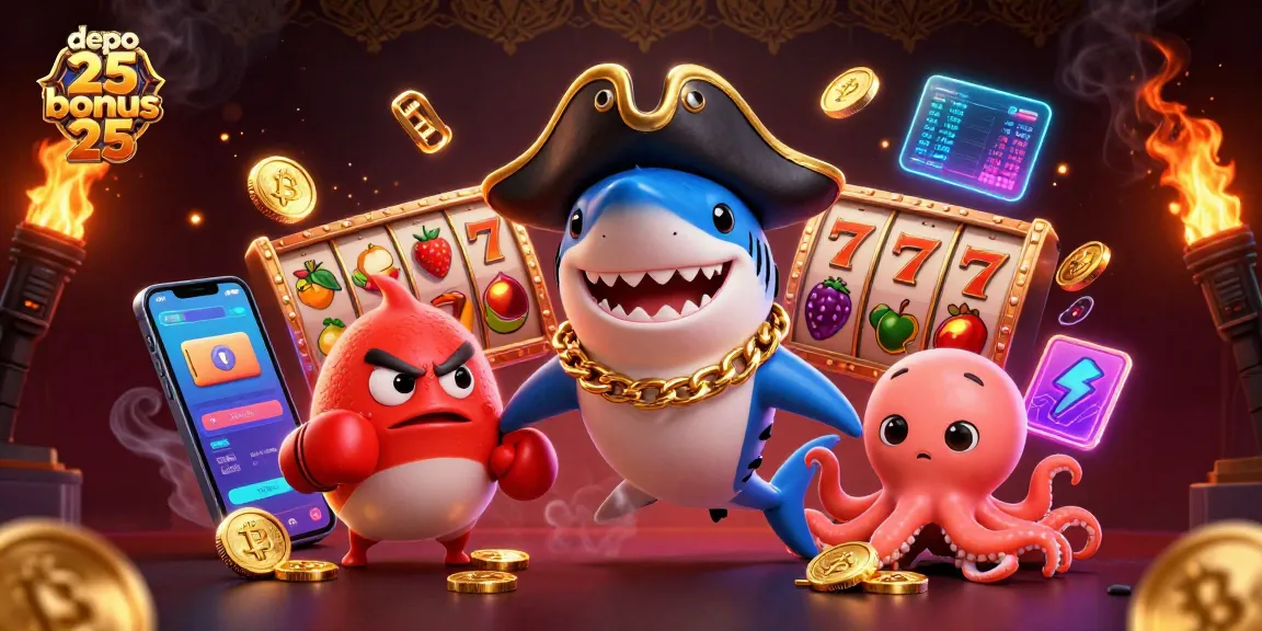 Putar slot dengan depo 25 bonus 25 untuk pengalaman memuaskan dan keuntungan maksimal.