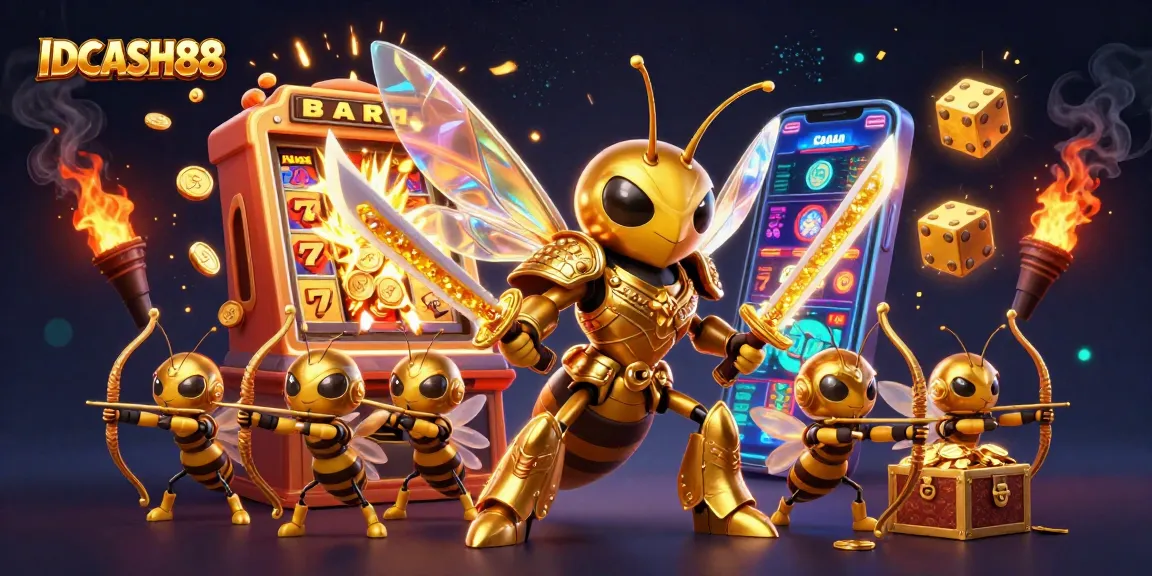 Engage in thrilling gameplay at IDCASH88 with vibrant slot machines and captivating 3D characters.