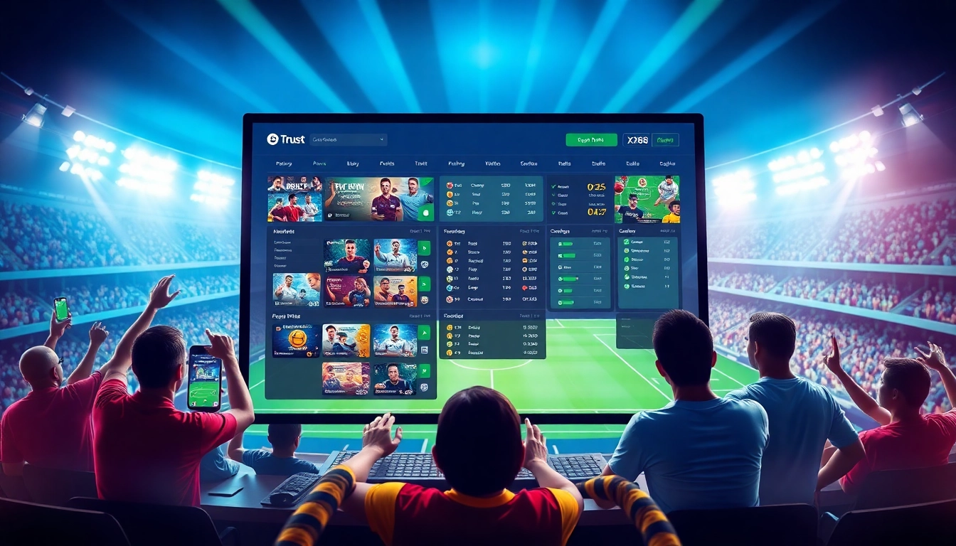 Exciting online betting scene at https://xx88.lol/ showcasing sports events and user interaction.