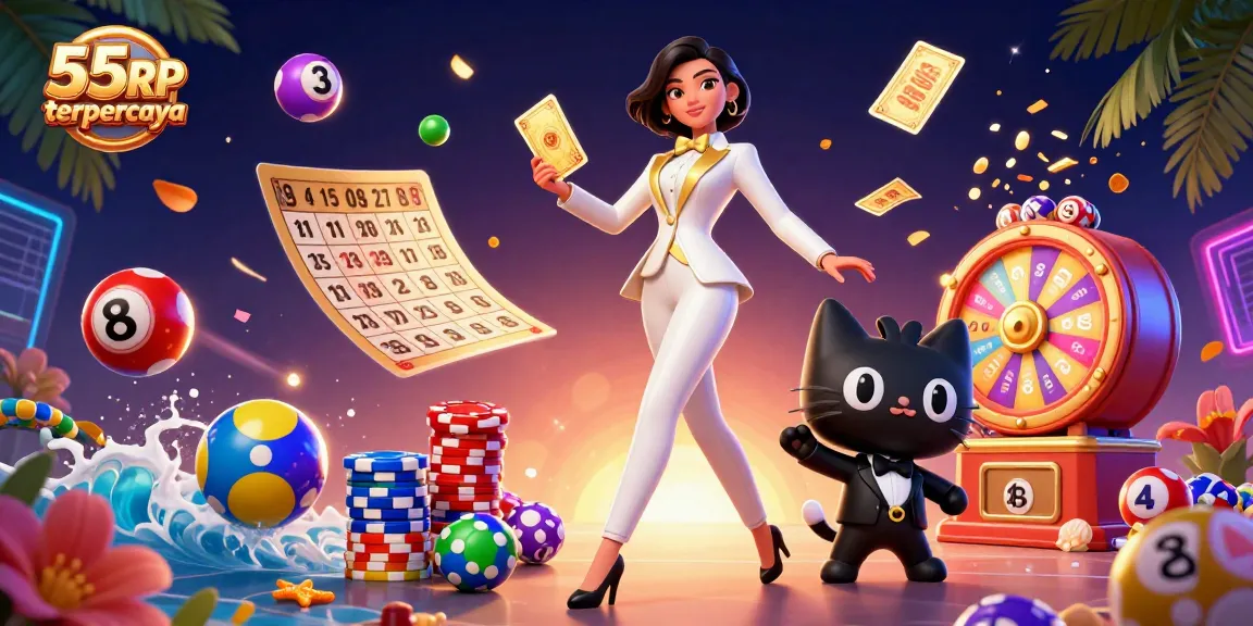 Rasakan permainan yang mendebarkan di 55RP terpercaya, dengan bola lotere yang cerah dan dealer glamor.