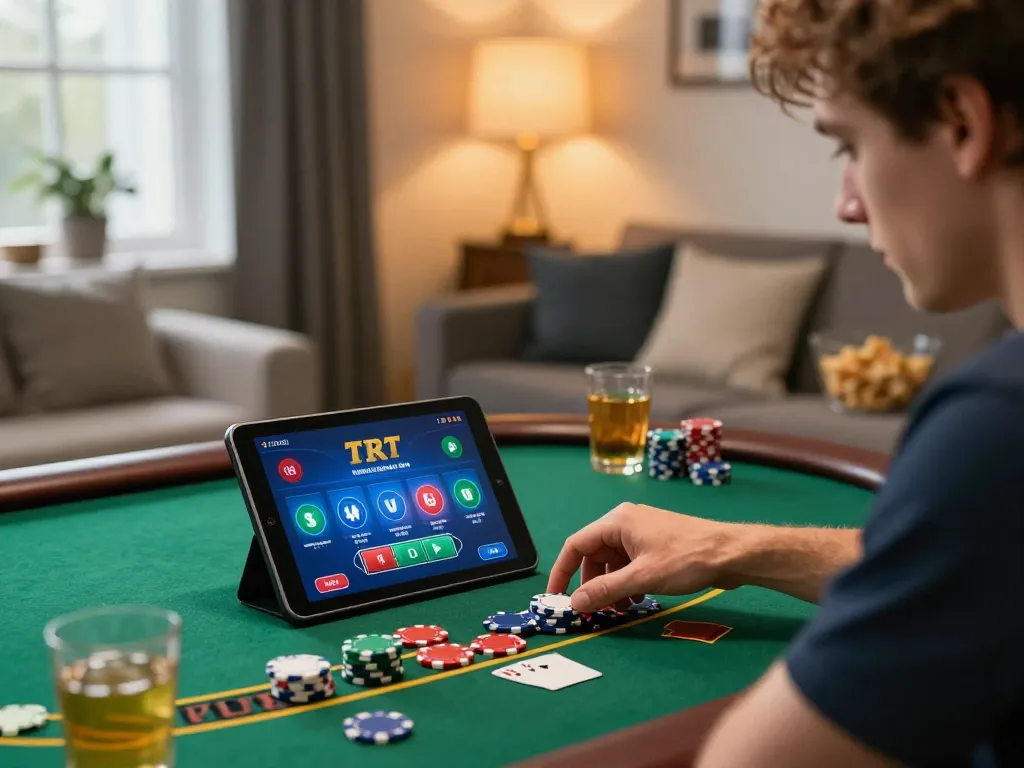 Play live dealer blackjack online with mpoid, enjoying strategic betting in a cozy setting