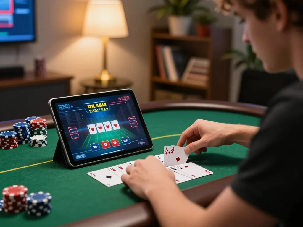 Engage in an exciting poker session at lucks8 while balancing strategy and responsible gaming.