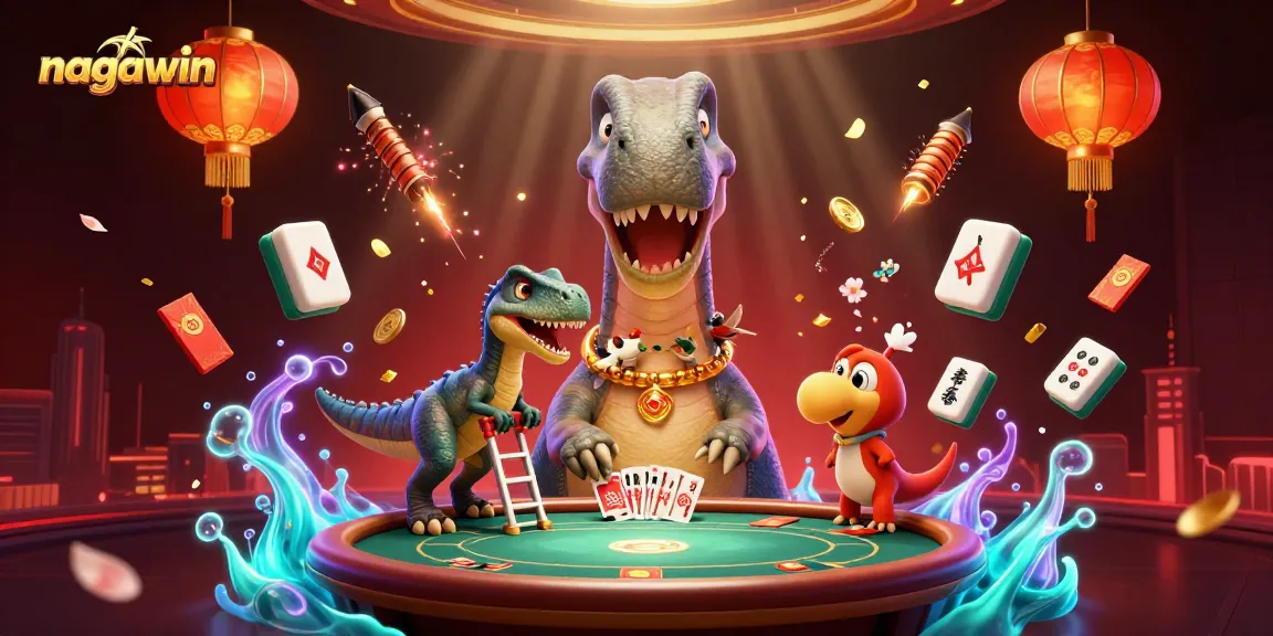 Experience thrilling gameplay at nagawin with this vibrant and dynamic casino illustration.