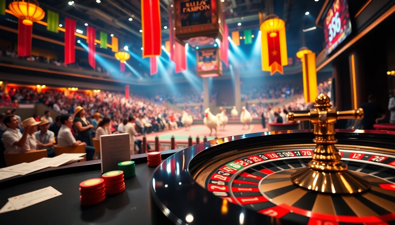 Experience the excitement of đá gà 368 with thrilling live matches and dynamic betting activities.